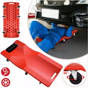 Carrello sotto auto da meccanico auto roll sdraio officina poggiatesta 100  cm - Giroshop