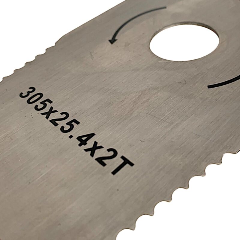 Disco per Decespugliatore universale a 2 Denti Seghettati Taglio Ø305mm