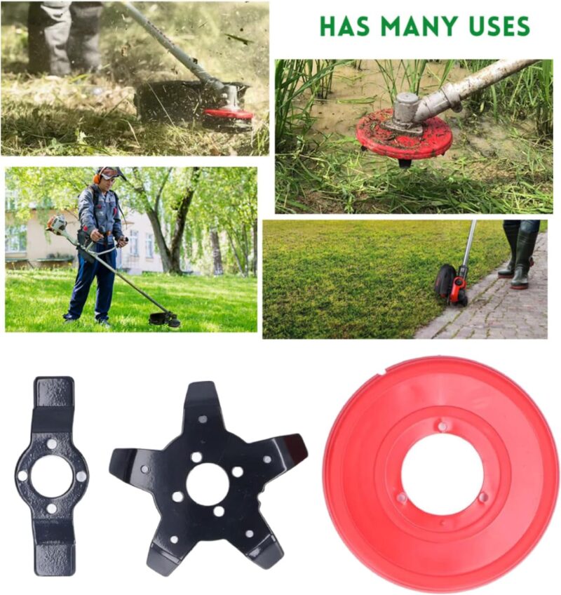 Testina disco per decespugliatore sarchiatore lama trimmer multifunzionale